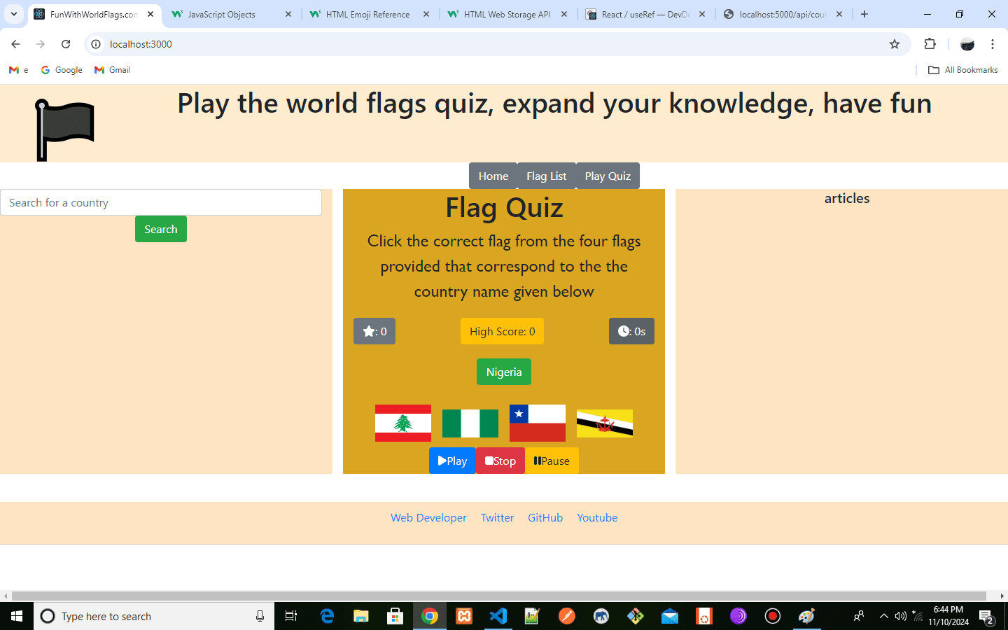 FlagQuiz App